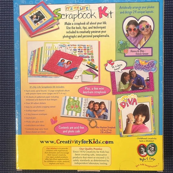 “It’s My Life” scrapbook kit by Creativity for Kids Faber-Castell – Never Opened - Picture 2 of 3